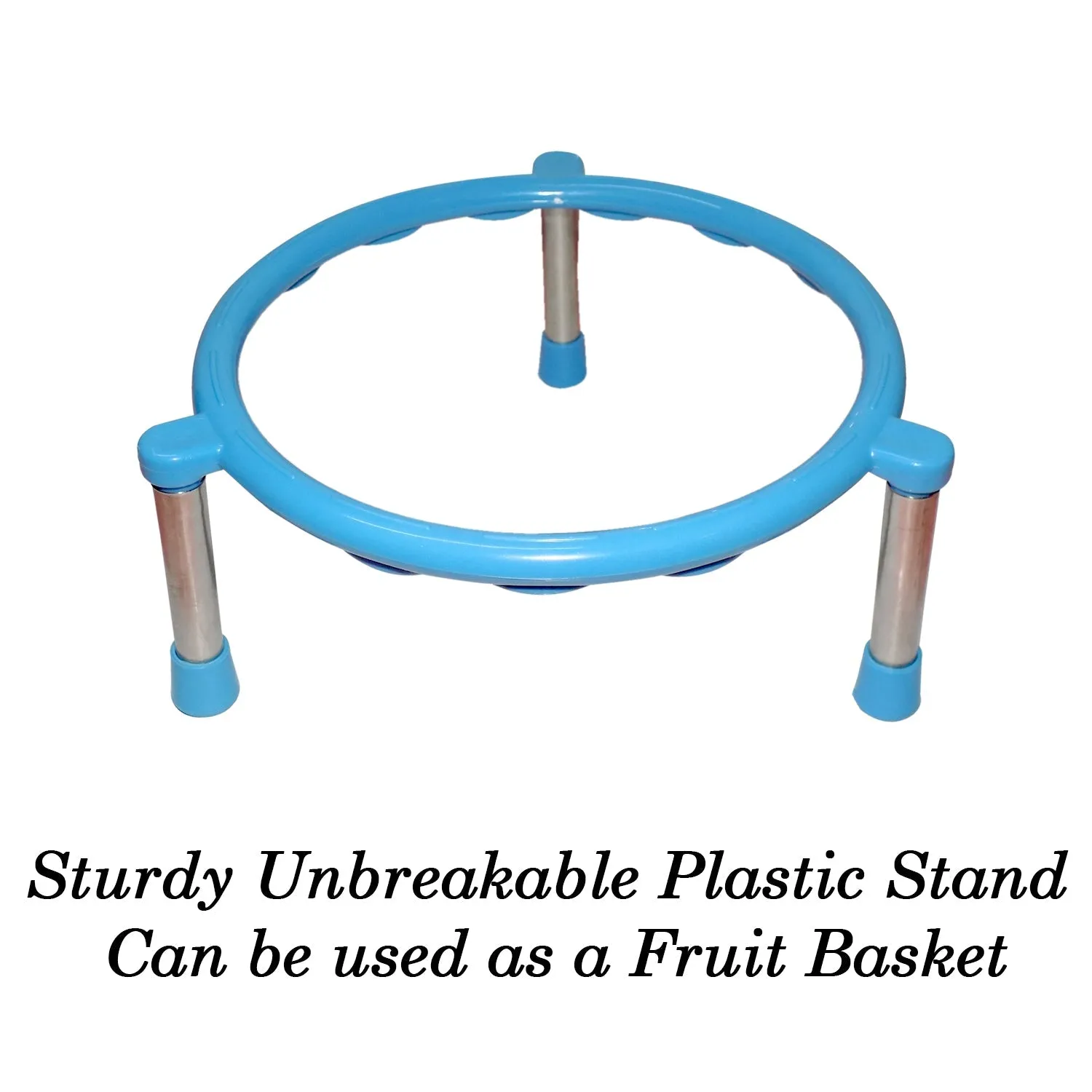 0628 Stainless Steel Single Ring Matka Stand