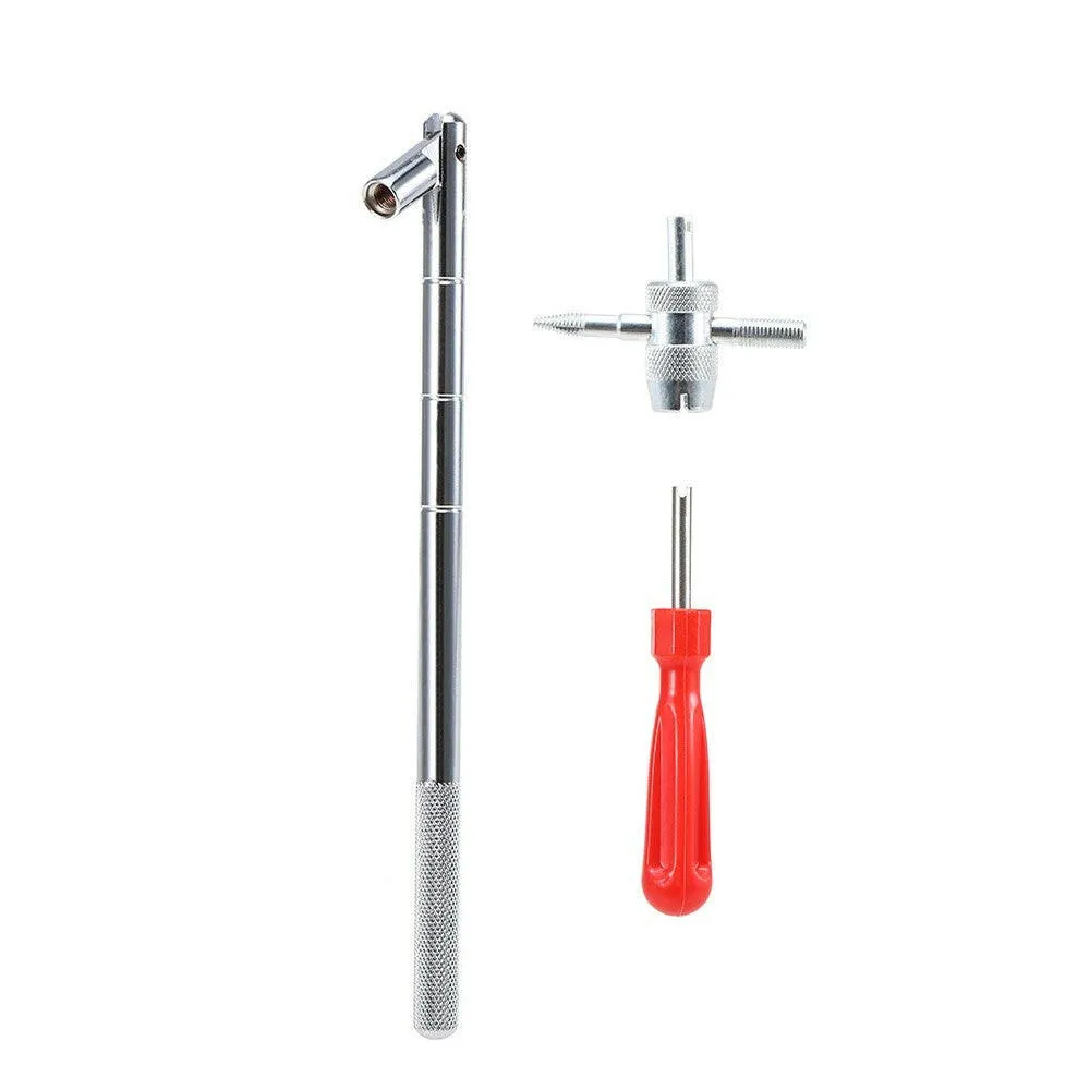 1 Set Tyre Valve Core Repairing Tools Kit Car Tyre Valve Stem Puller Core Remover Repairing  Tools Kit for Motorcycle Bicycle