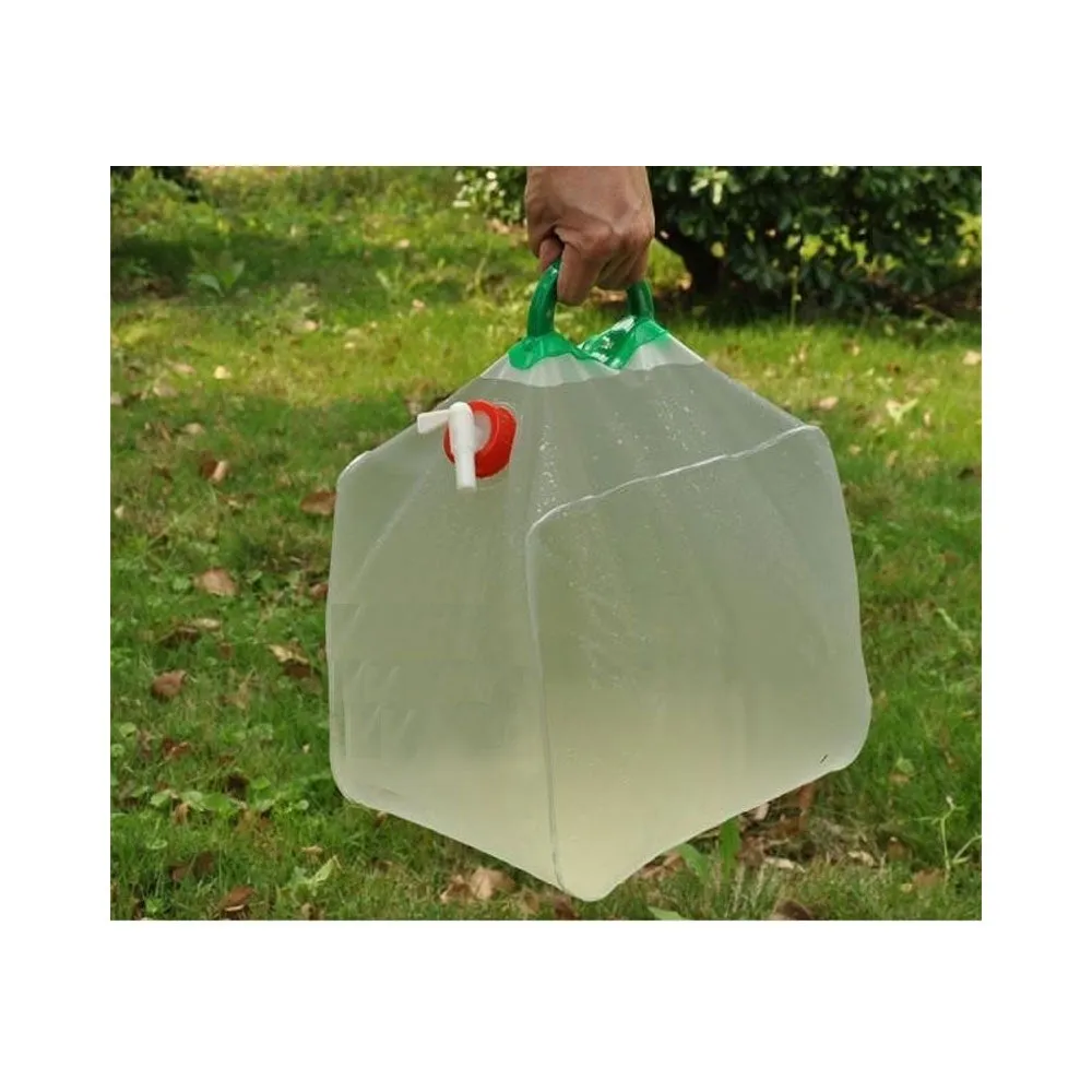 20L Collapsible Water Container Camping Water Storage Carrier Foldable Portable