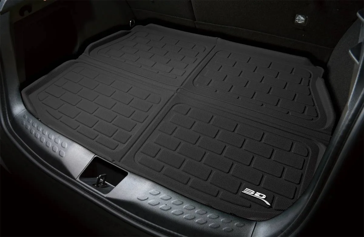 3D MAXpider Cargo Liner Audi A8 / S8 (11-17) Stowable Kagu Black Rubber M1AD0181309
