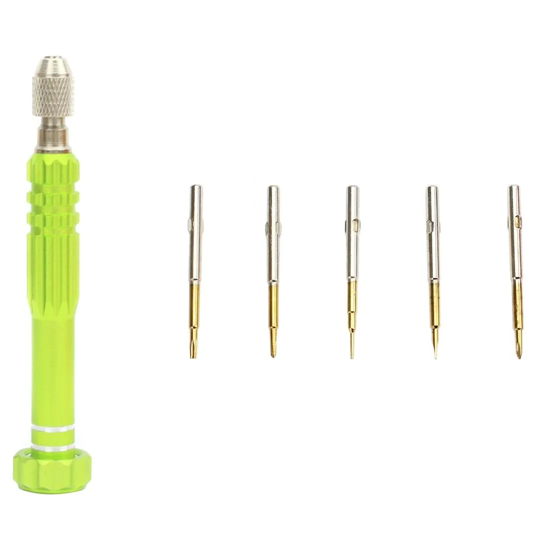 5-in-1 Metal Pen-style Screwdriver Set for Phone Repair