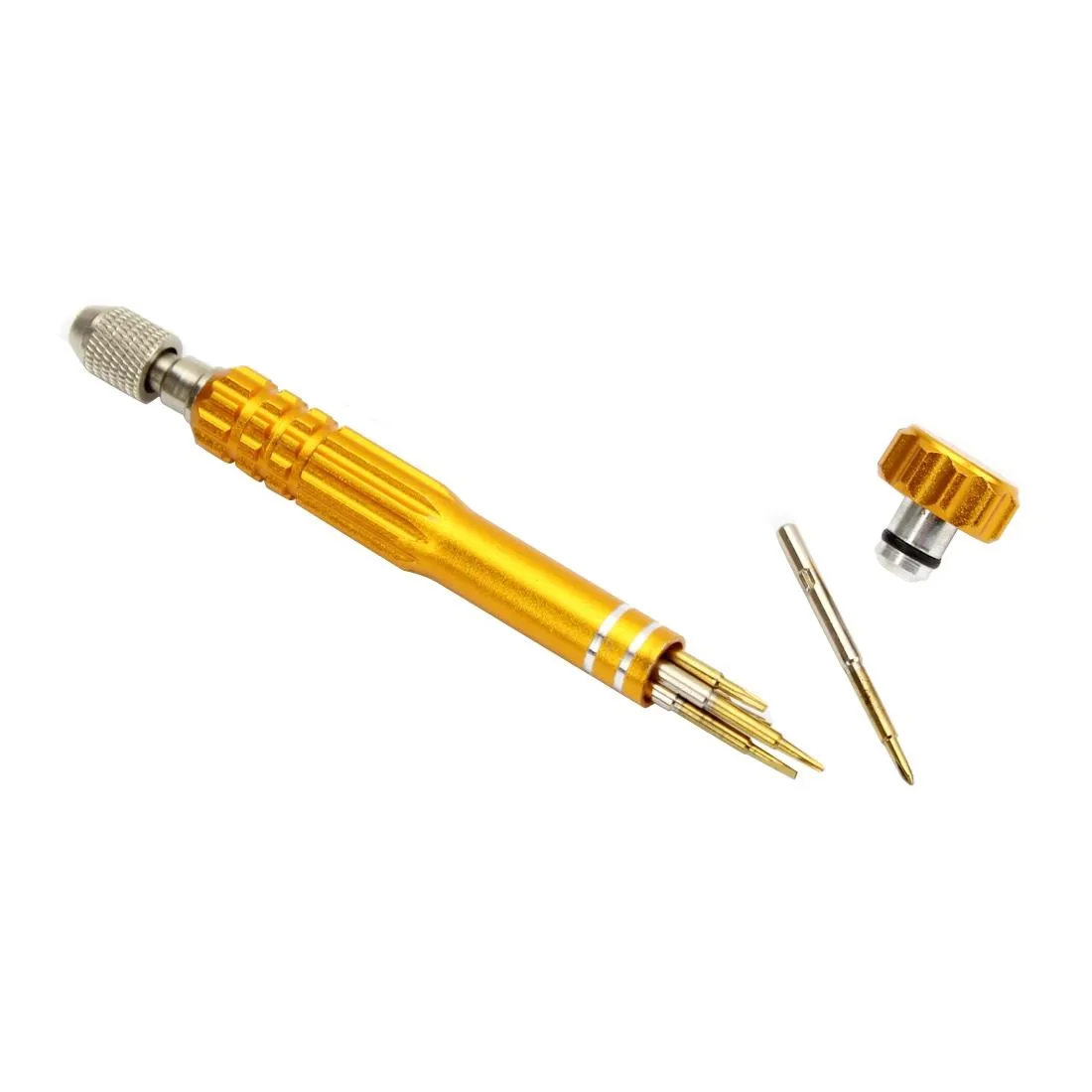 5-in-1 Metal Pen-style Screwdriver Set for Phone Repair