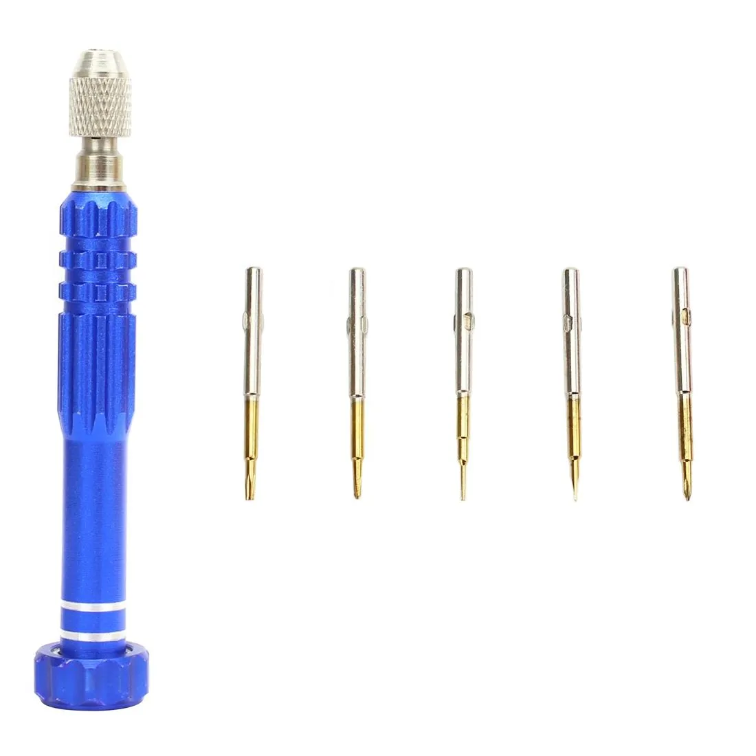 5-in-1 Metal Pen-style Screwdriver Set for Phone Repair