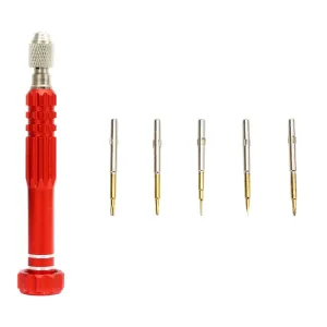 5-in-1 Metal Pen-style Screwdriver Set for Phone Repair