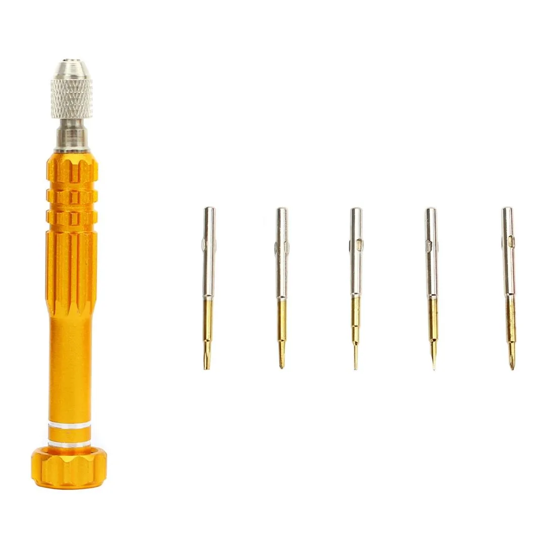 5-in-1 Metal Pen-style Screwdriver Set for Phone Repair