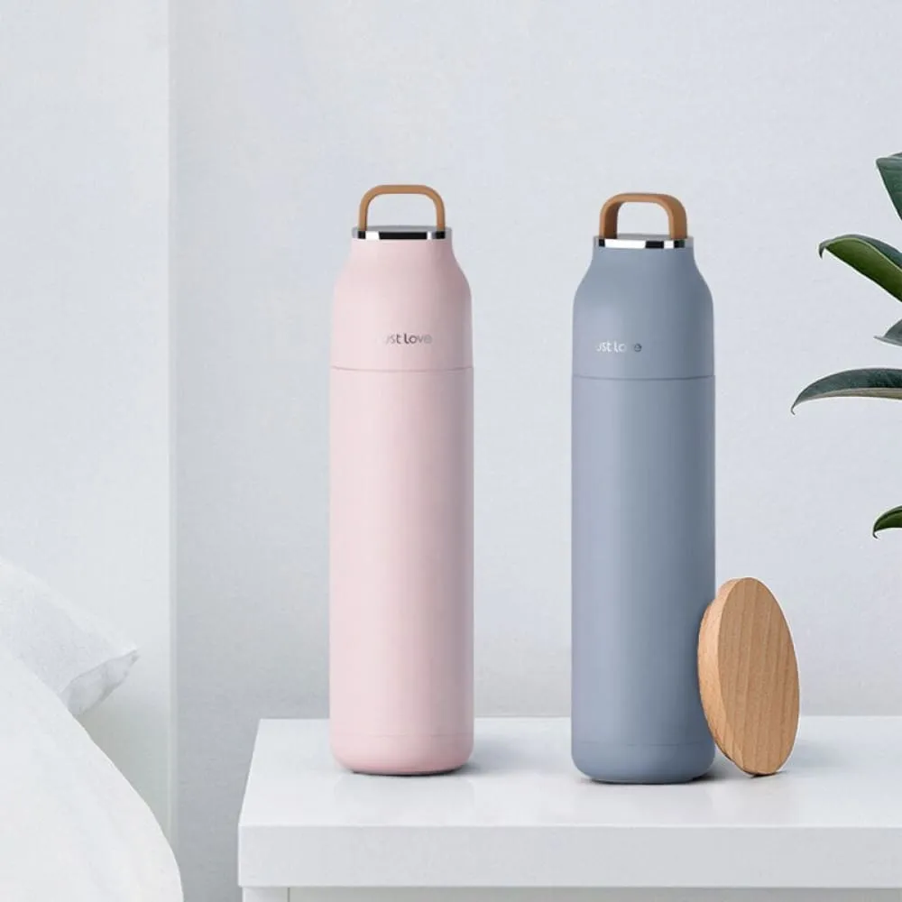 500ml Thermos Bottle Vacuum Flask 304 Stainless Steel Tumblers Travel Coffee
