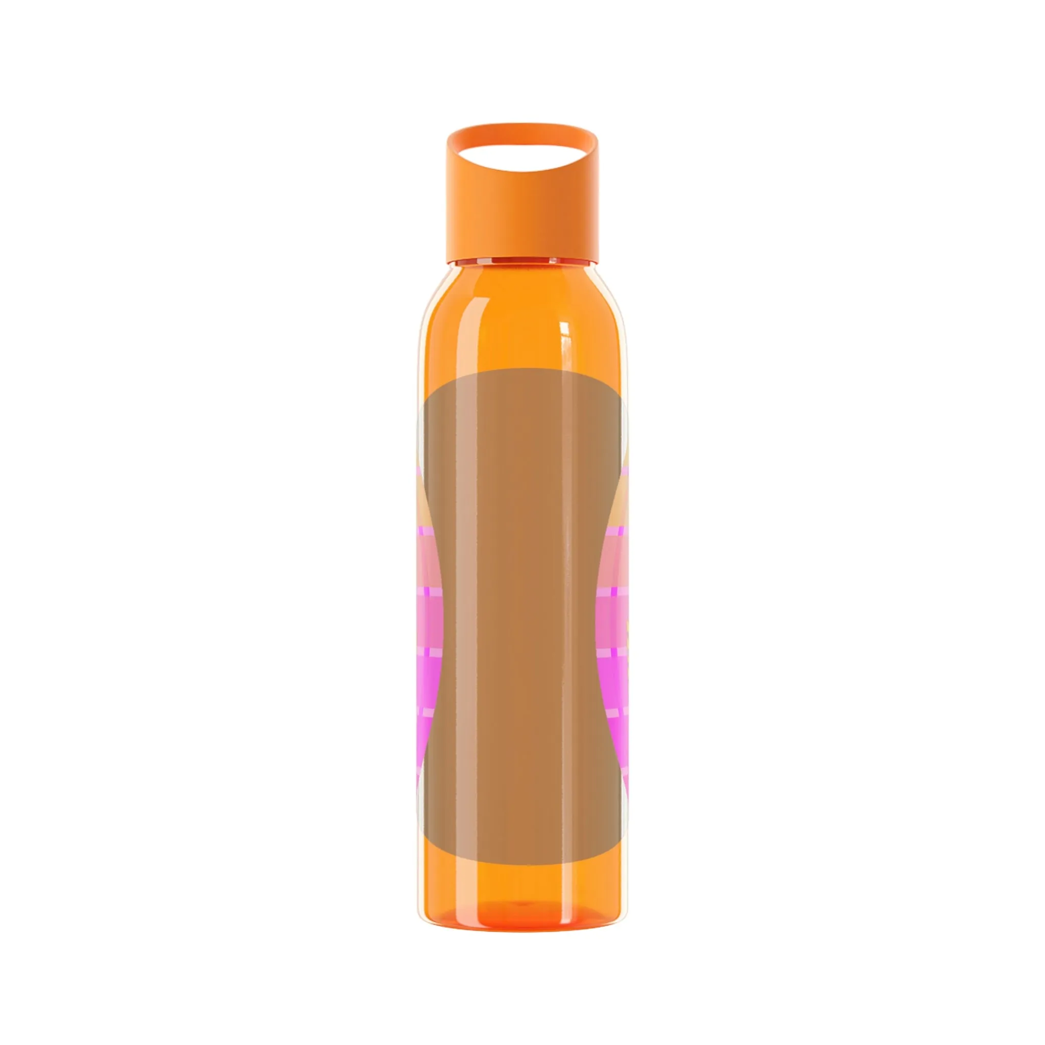Aesthetic Happy Spirit Happy Life Water Bottle, Aesthetic Pink Bottle, Smile Face, Trendy Tumblr Bottle, Happy Mind Tumbler, BPA Fre