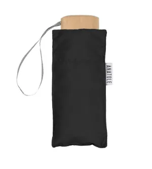 Anatole Micro Collapsible Umbrella - Black Jane