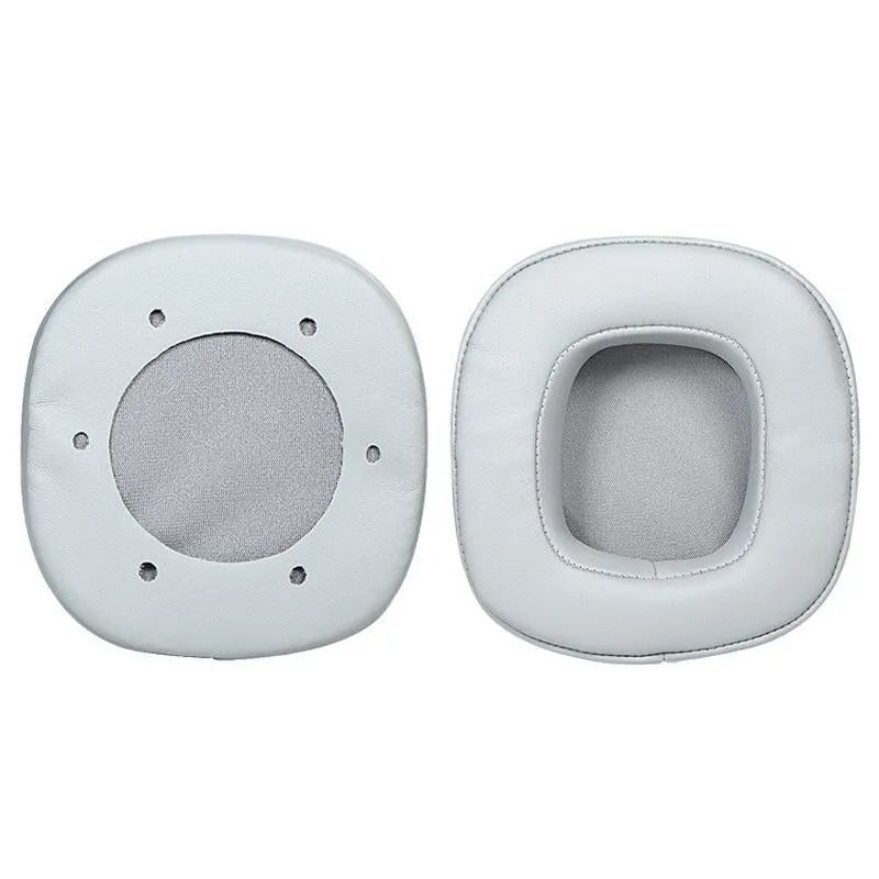 Breathable Headphone Covers for Xiberia S21 / T20 - Gray Leather 1 Pair