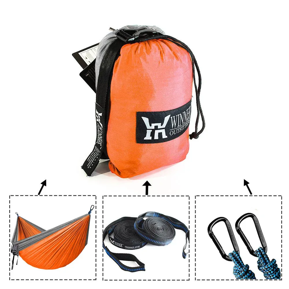 Camping Hammock Outdoor Hanging Hammocks Portable Parachute Nylon Hiking Hammock