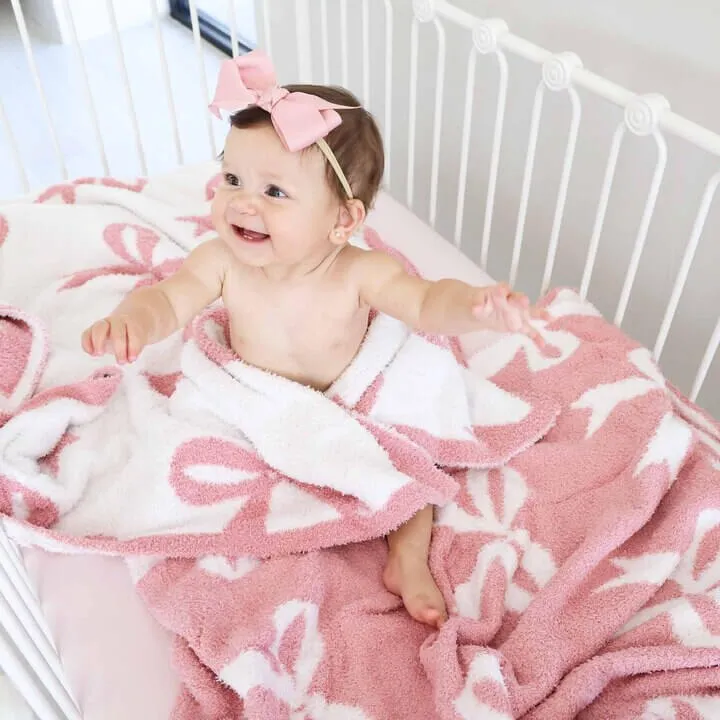 CuddleLane Luxe Blankets | Bows
