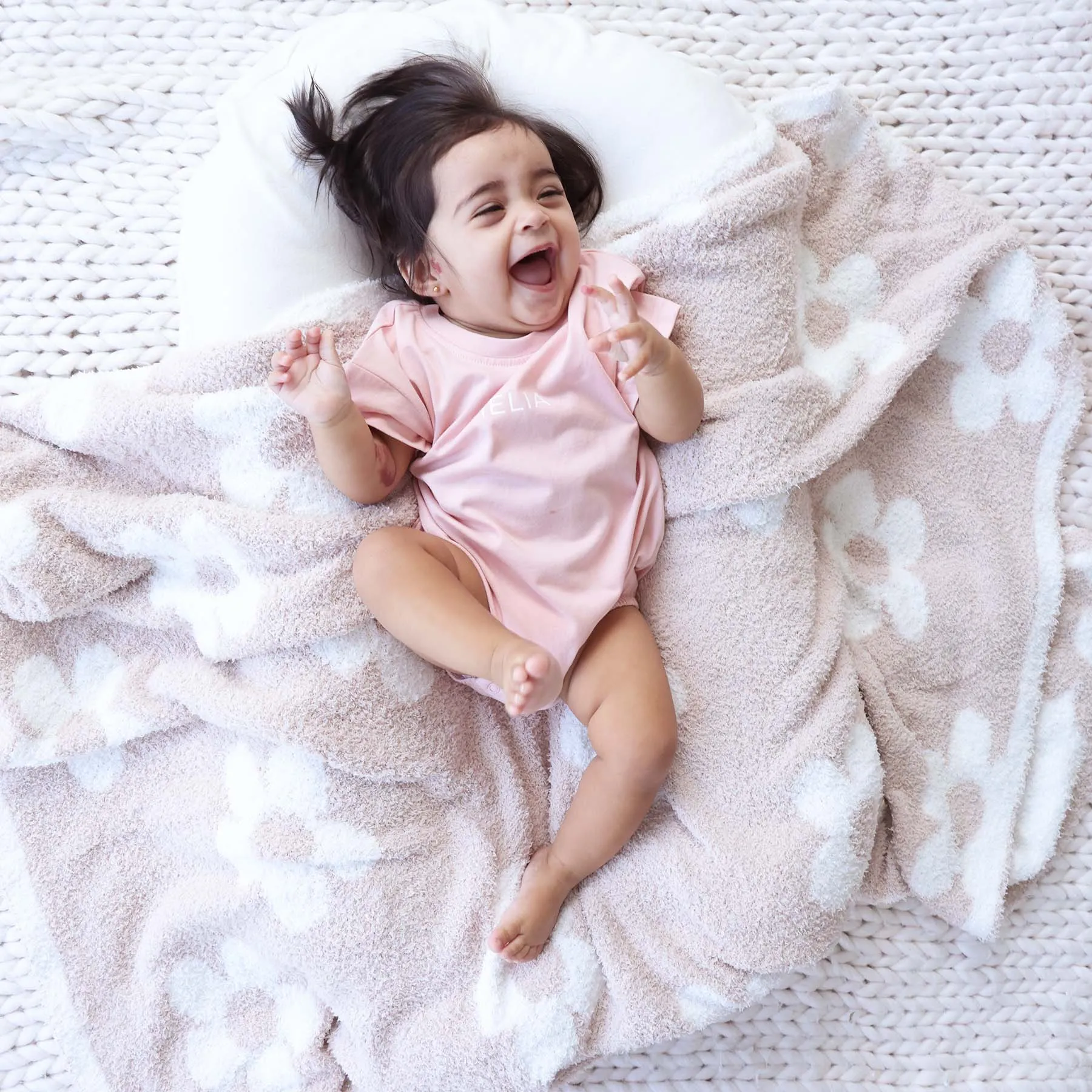CuddleLane Luxe Blankets | Flowers
