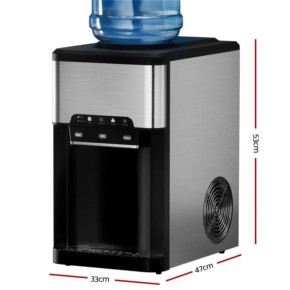 Devanti 20kg Ice Maker Machine with Water Dispenser