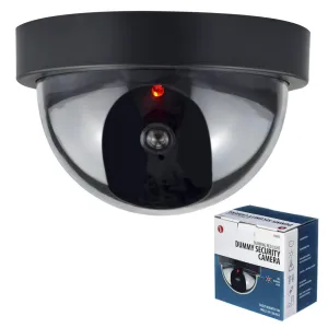 Fake Dome Dummy Fake Surveillance Security Camera Motion Blink Flashing Light !