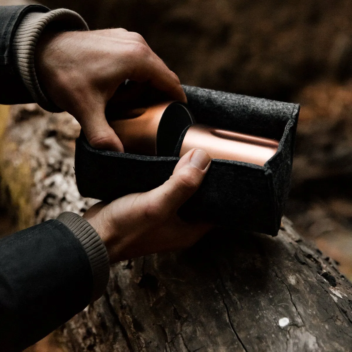 Firelight Tumbler 2-Pack   Wool Case