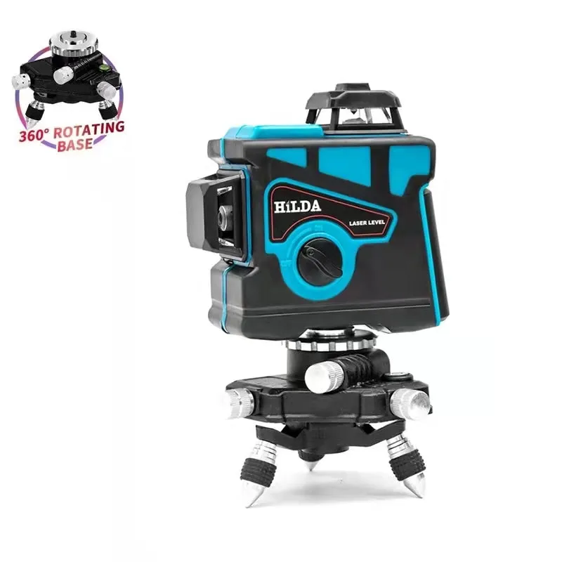 Hot Infrared Level Laser Level 12 Lines 3D Self-Leveling 360 Horizontal And Vertical Cross Super Powerful Green Laser Beam Line