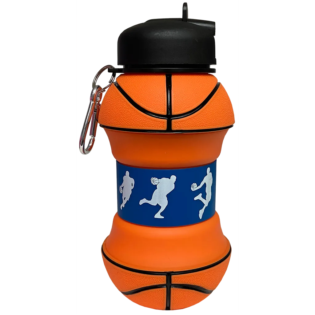 IScream Basketball Collapsable Water Bottle