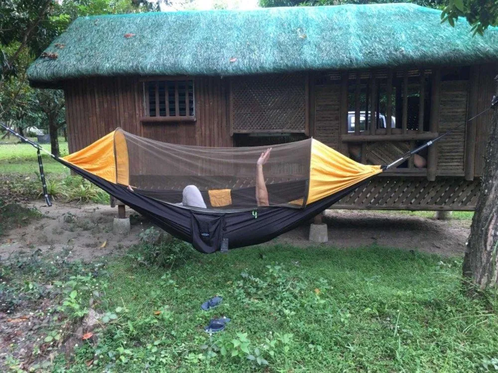 Large Hammock with Mosquito Net