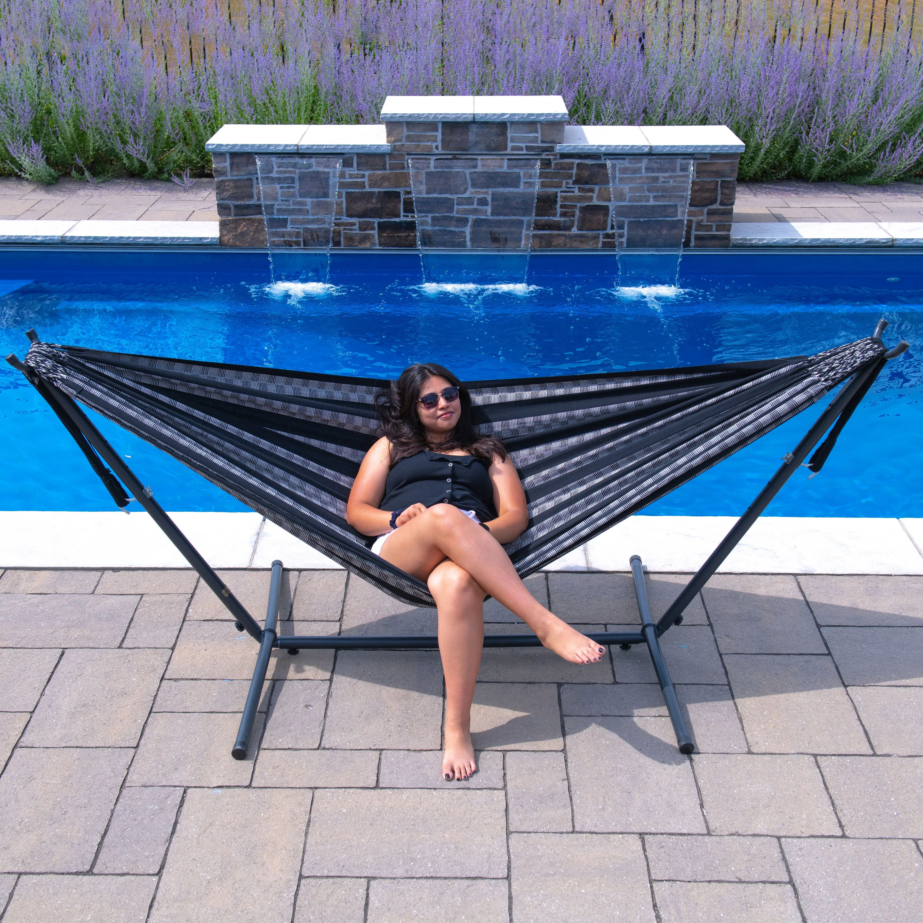 Latin Double Cotton Hammock - Splendora
