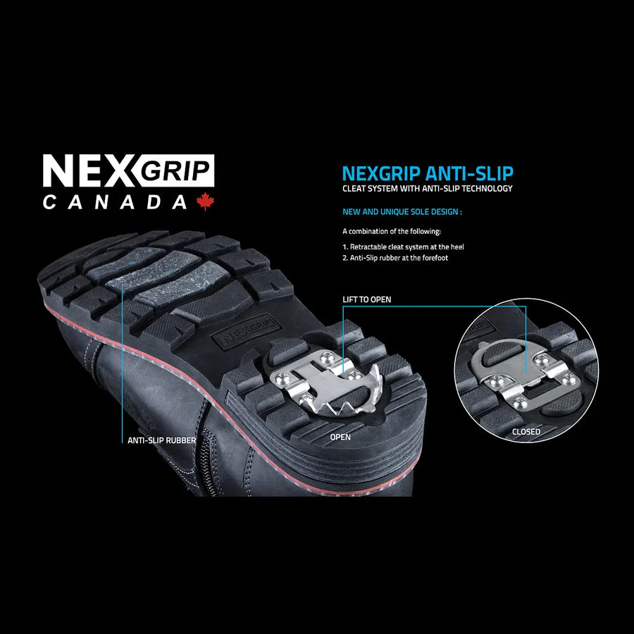Men's NexGrip Ice Victor 3 X-Wide 4E (Olive/Black)