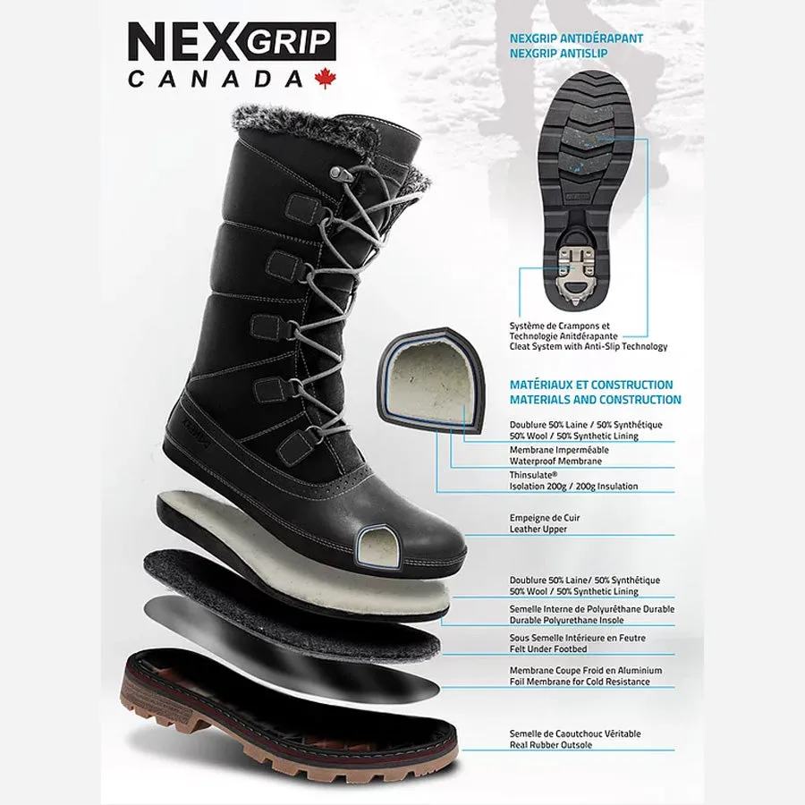 Men's NexGrip Ice Victor 3 X-Wide 4E (Olive/Black)