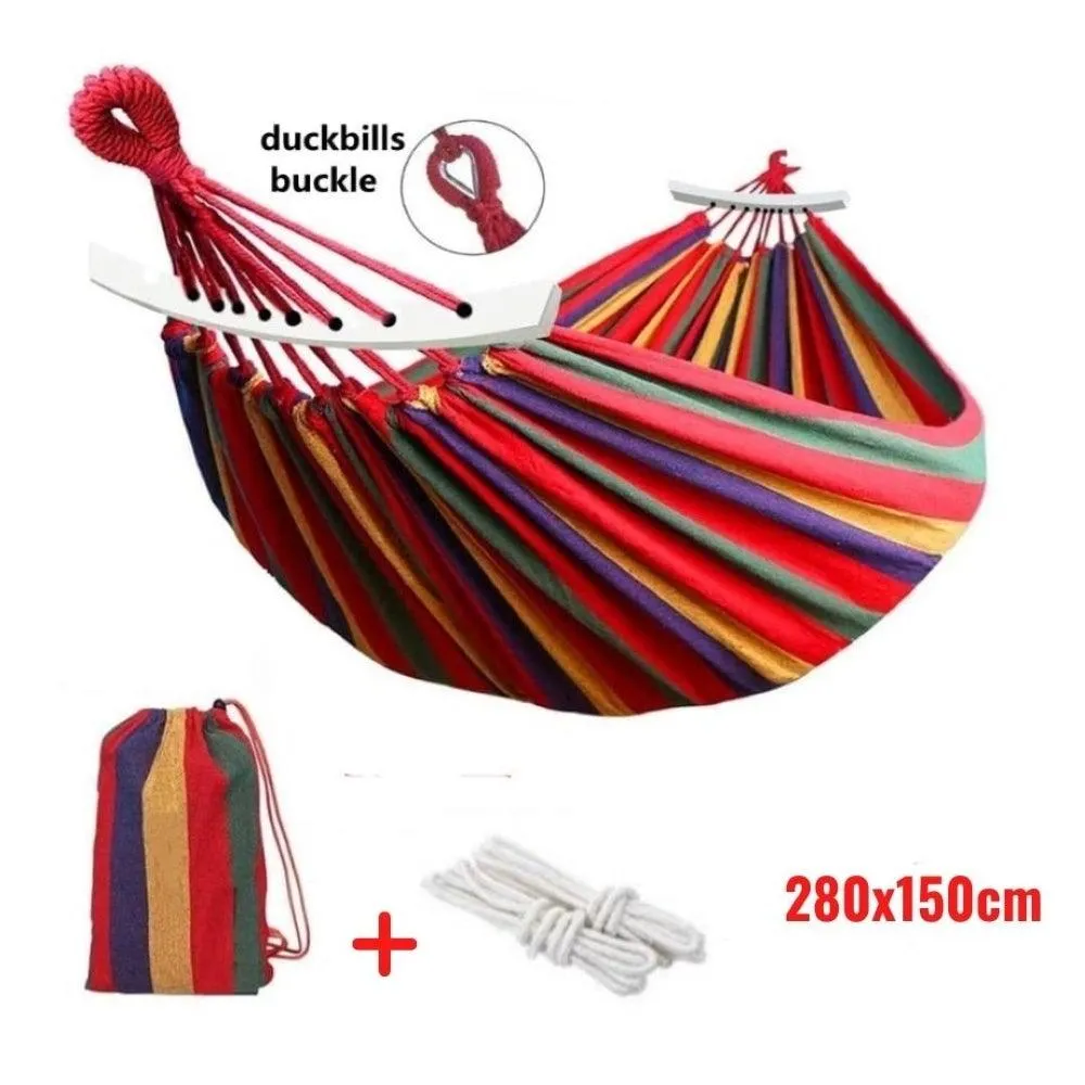 Portable Canvas Hammocks Indoor Outdoor