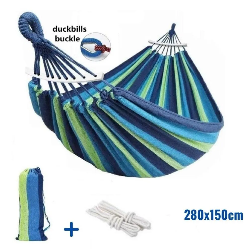 Portable Canvas Hammocks Indoor Outdoor