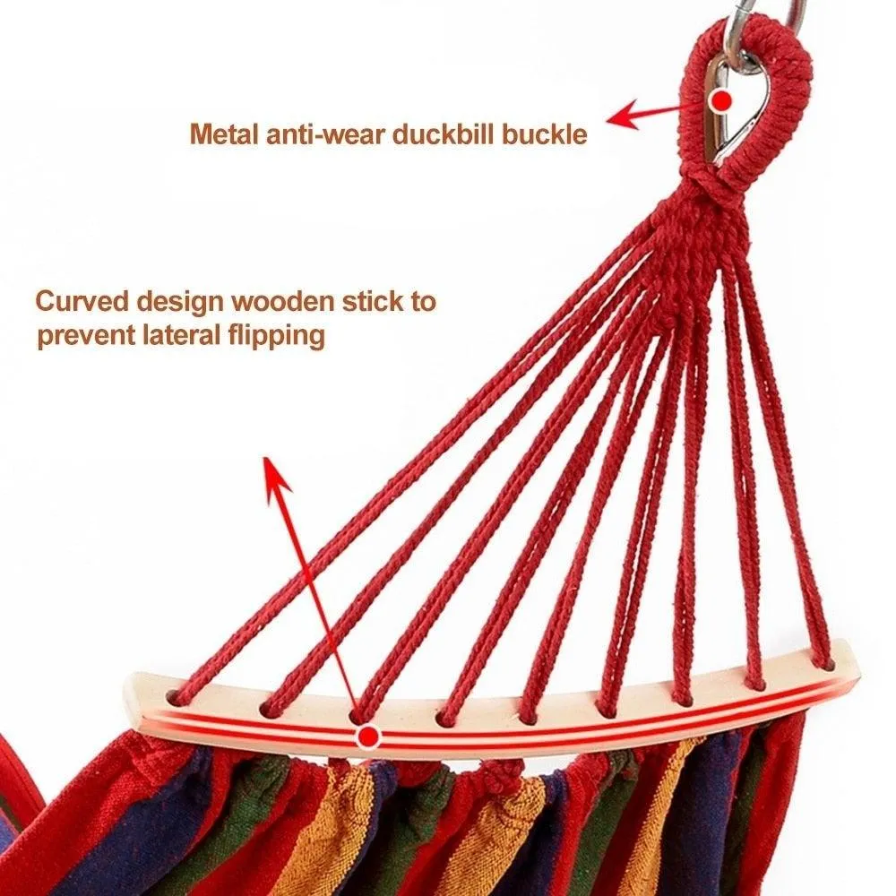 Portable Canvas Hammocks Indoor Outdoor