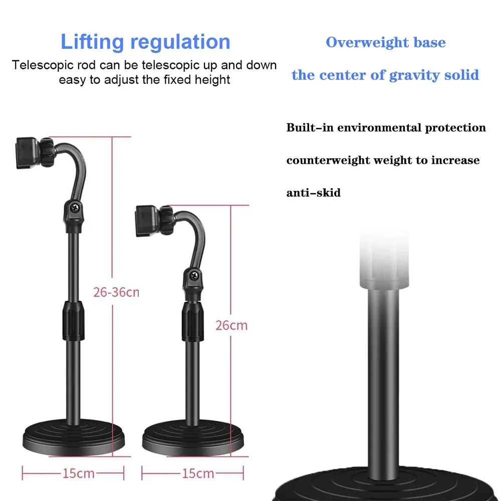 Portable Mini Lightweight Tripod Adjustable Stand Selfie Stick