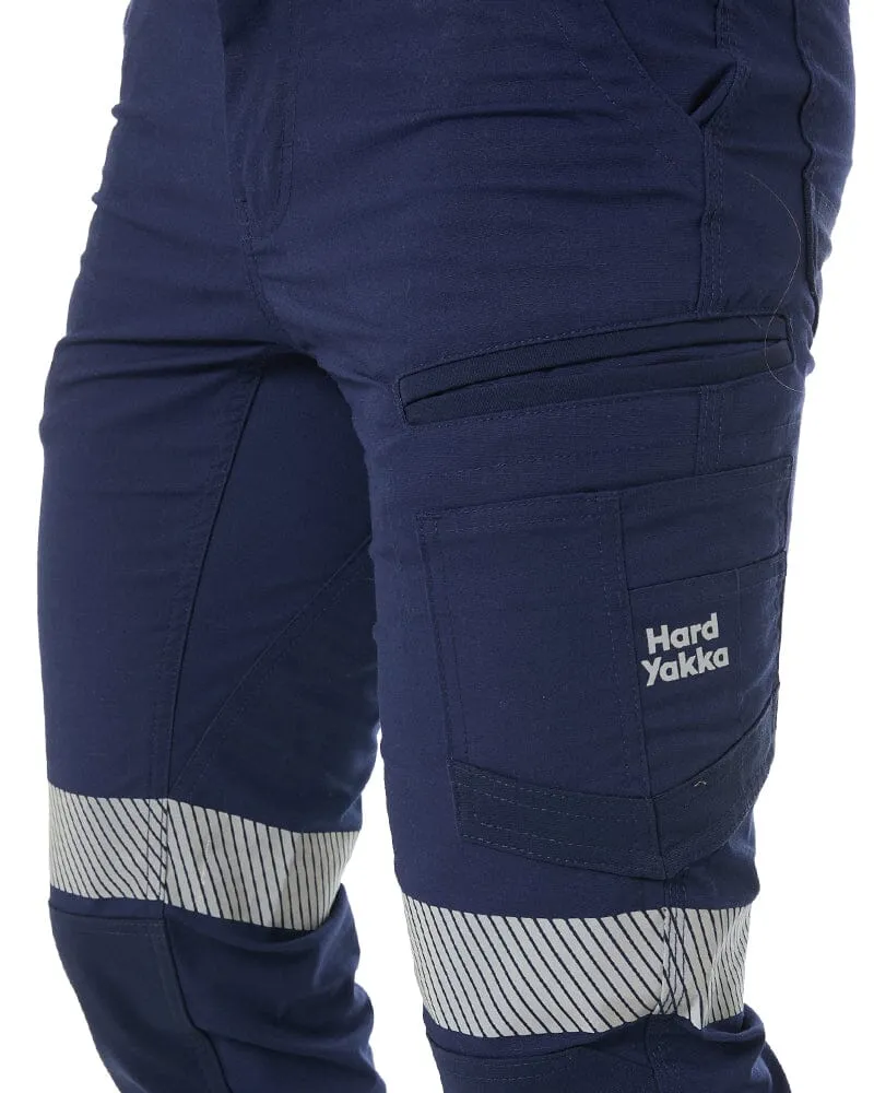 Raptor Cuff Pant With Tape - Navy