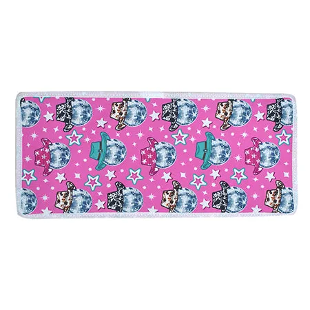 !SALE! Disco Cowgirl NGIL Zippered Caddy Large Organizer Tote Bag