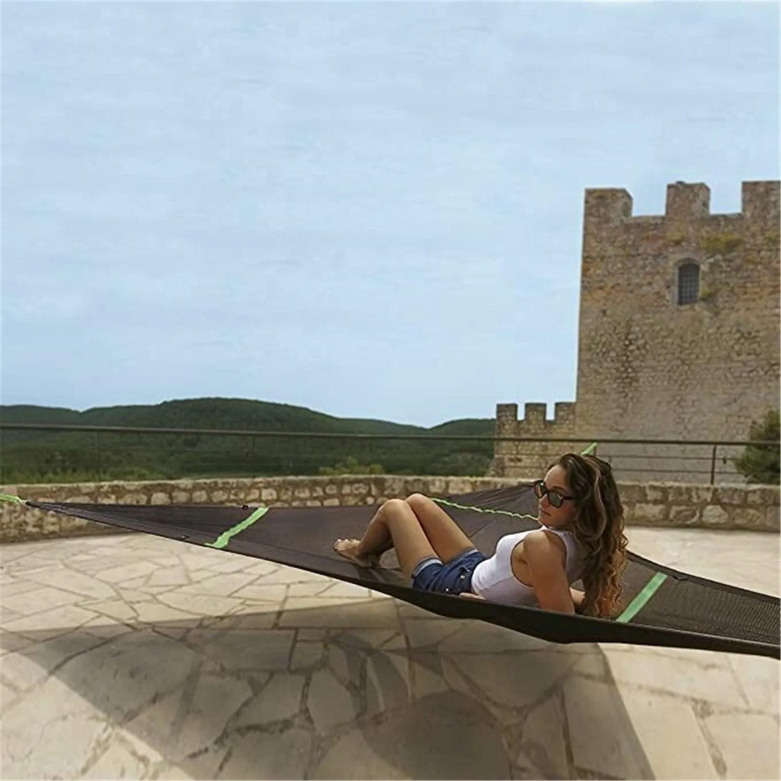 Triangle Multi-Person Camping Hammocks