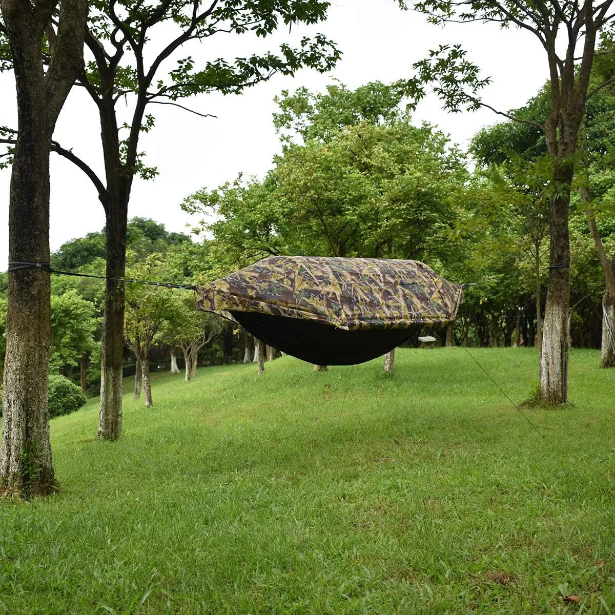 Wintming Hammock with Mosquito Net and Rain Fly Cover 3 in 1